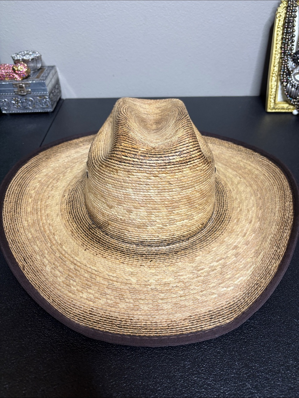 Cody James Straw Rancher Hat with Black Sweatband